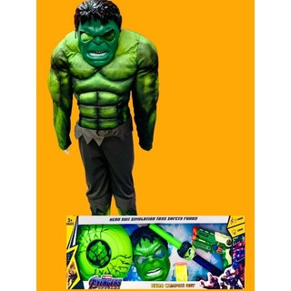 Bộ cosplay Hulk cơ bắp