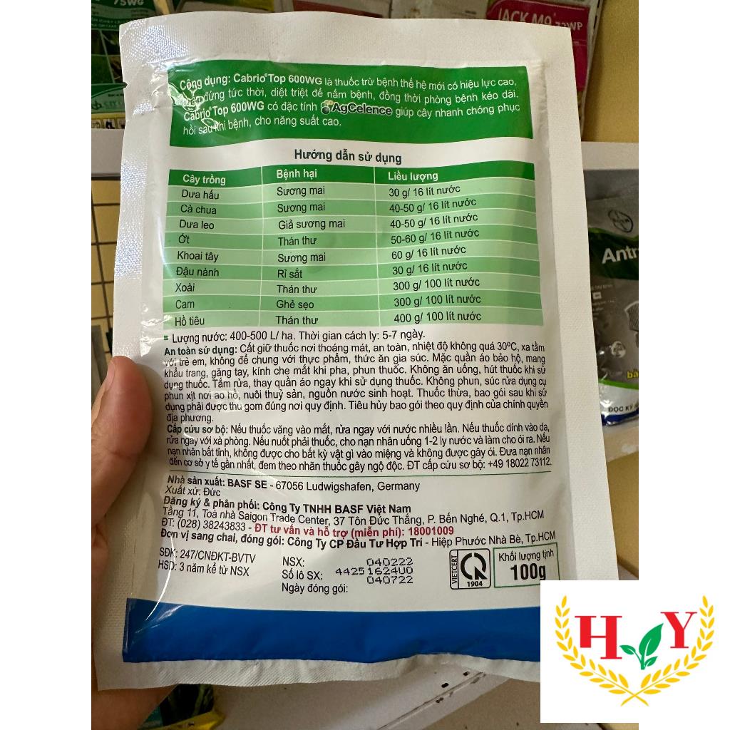 CABRIO TOP 600WG/100GR