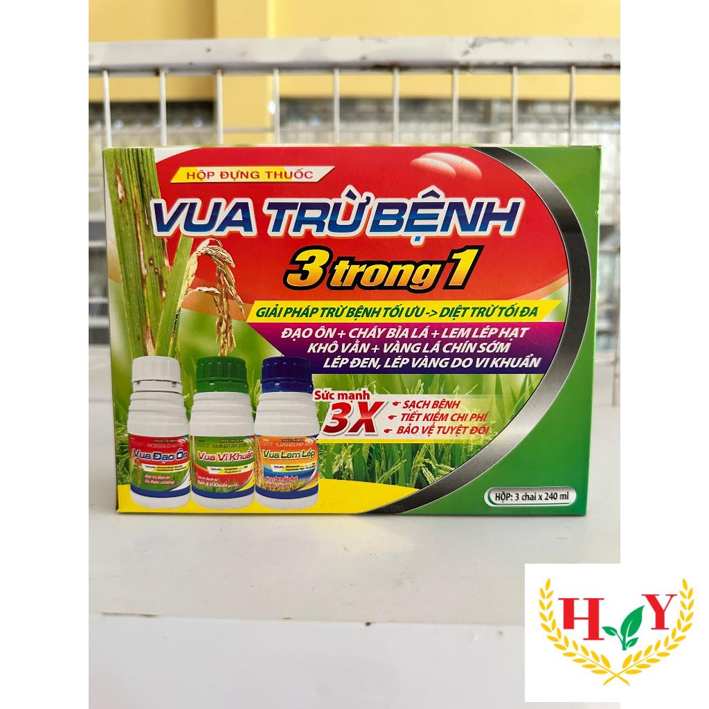 BỘ 3IN1 VI KHUẨN - ĐẠO ÔN - LEM LÉP
