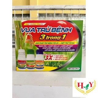 Bộ 3in1 vi khuẩn - đạo ôn - lem lép