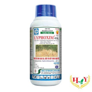Thuốc trừ cỏ khai hoang LYPHOXIM 41 SL/1LIT.