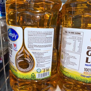 Dầu Gạo Lứt Simply 2L [ Gía Sỉ ]