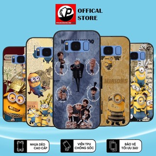 Ốp Lưng Samsung S8 , S8 Plus , S8+, Ốp Điện Thoại In Hình Minion  - Chính Hãng Floveme, TPU Cao Cấp