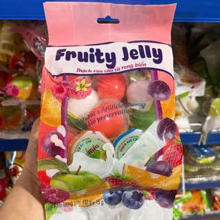 Thạch rau câu đức hiếu fruity jelly 450g