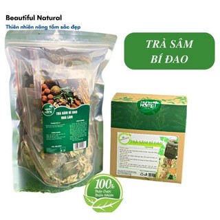 Trà Sâm Bí Đao theo set và túi lọc tiện dụng, quả là hán thanh nhiệt, mát gan giải độc Thảo Mộc Linh Linh