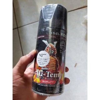 Sơn chịu nhiệt samurai màu đen nhám h2***