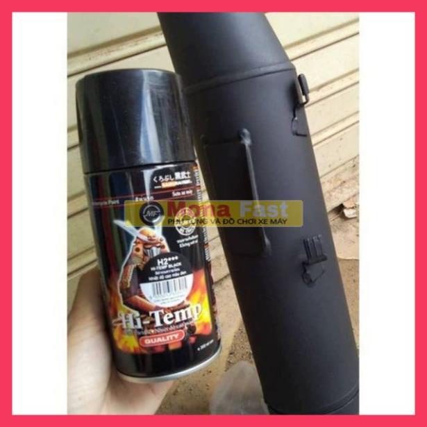 Sơn chịu nhiệt samurai màu đen nhám h2***