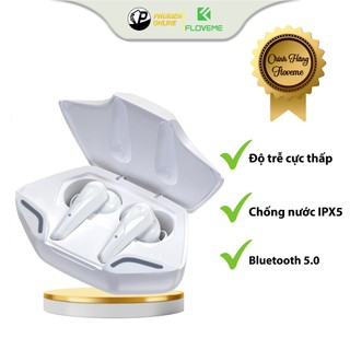 Tai nghe chơi game Bluetooth 5.0 Gaming Floveme - G11 - Không dây có mic với độ trễ cực thấp, Bass mạnh mẽ, chống nươc