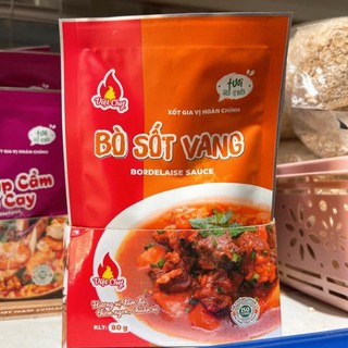 Bò sốt vang 80g việt chef