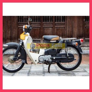 Yếm xe cub 78 - bửng tặng chụp đậy inox bửng xe
