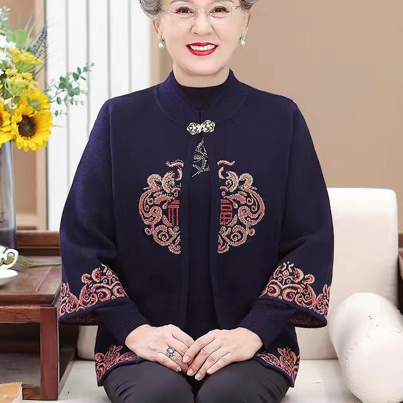 Bộ Trang Phục Hai Mảnh Thời Trang Mùa Thu Cho Phụ Nữ Trung Niên Và Trung Niên