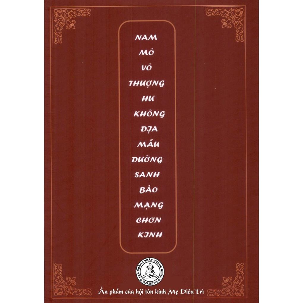 HÀNG HOT SỔ TAY CHEP KINH ĐỊA MẪU CHƠN KINH CHỮ IN NÉT MỜ  - TẶNG KÈM VIẾT