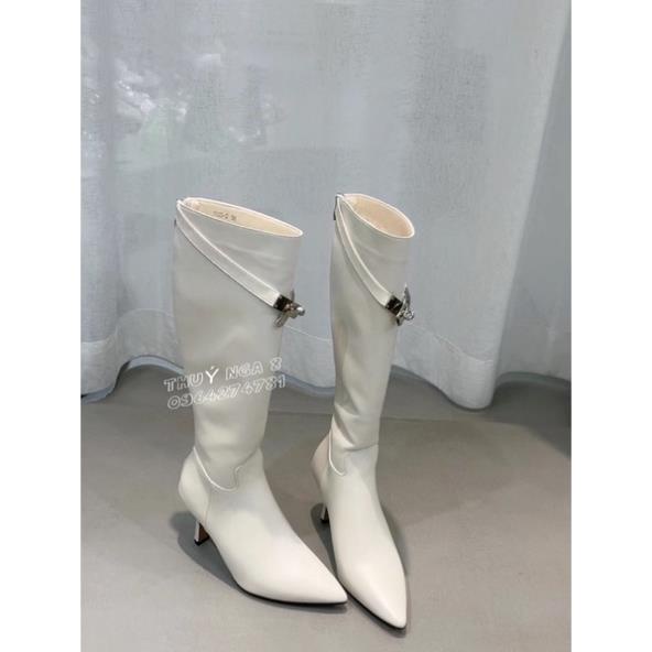 Boot đùi tag khoá HM,gót 7cm hàng chuẩn loại đẹp .fullbox 00 00