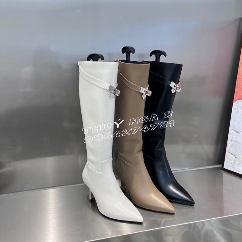 Boot đùi tag khoá HM,gót 7cm hàng chuẩn loại đẹp .fullbox 00 00