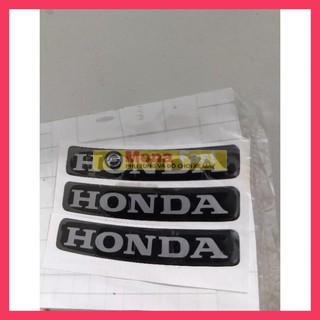 Tem nổi chữ honda mặt nạ wave - 1 cái