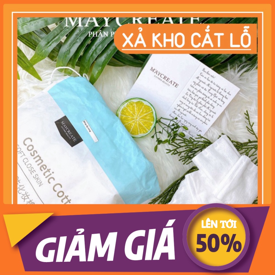 Bông Tẩy Trang MayCreate 1 Túi 230 Miếng Hàng Nội Địa Trung -1 -12