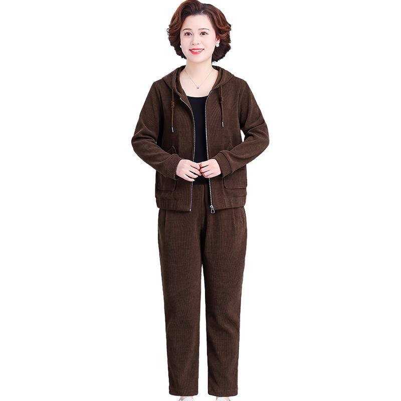 Bộ Đồ Thời Trang Xuân Thu 2023 Cho Phụ Nữ Trung Niên tw