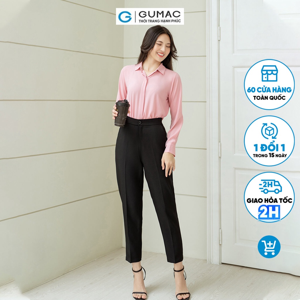 Quần tây ống đứng GUMAC QD08055