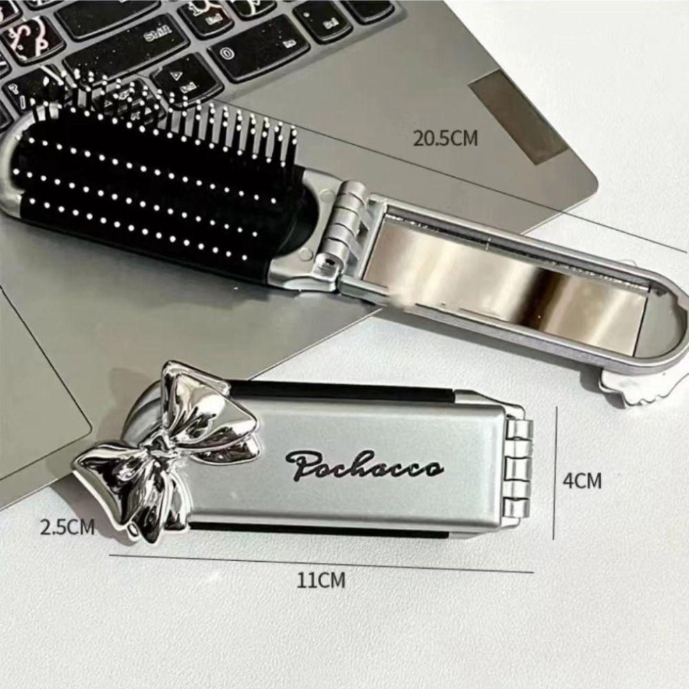 Lược Chải Tóc Có Thể Gấp Gọn In Hình Kuromi Melody Cinnamoroll Hoạt Hình -12