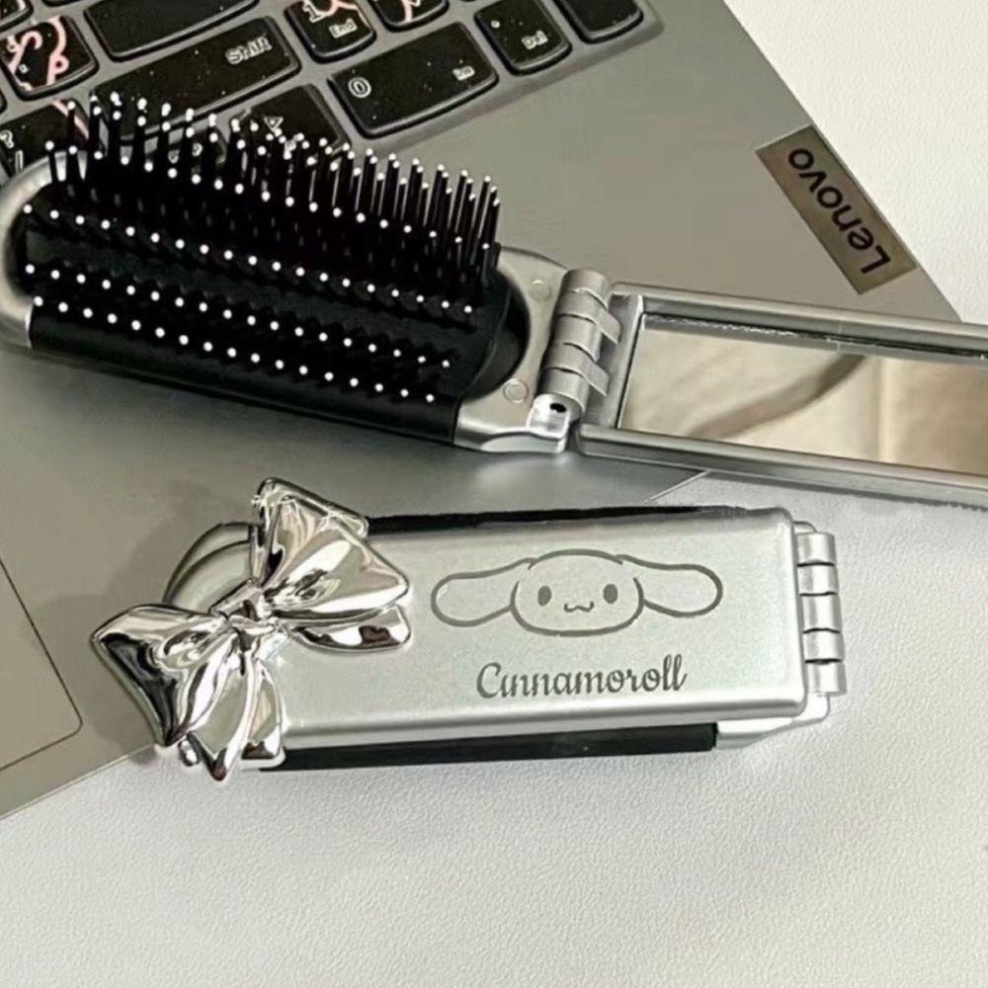Lược Chải Tóc Có Thể Gấp Gọn In Hình Kuromi Melody Cinnamoroll Hoạt Hình -12