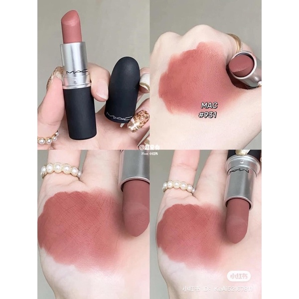 𝐒𝐞𝐭 3 𝐜𝐚̂𝐲 𝐌𝐀𝐂 𝐒𝐡𝐨𝐰𝐬𝐭𝐨𝐩𝐩𝐞𝐫 𝐏𝐨𝐰𝐝𝐞𝐫 𝐊𝐢𝐬𝐬 𝐋𝐢𝐩𝐬𝐭𝐢𝐜𝐤