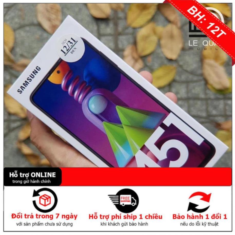 Điện thoại Samsung Galaxy M51  -Bảo Hành 12 tháng - Lỗi 1 đổi 1