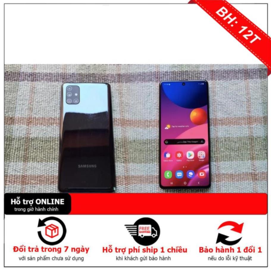Điện thoại Samsung Galaxy M51  -Bảo Hành 12 tháng - Lỗi 1 đổi 1