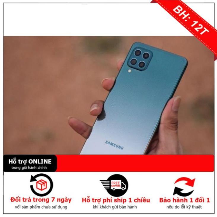 Điện thoại Samsung Galaxy M62  Pin trâu 7000mAh Fullbox nguyên sea - Bảo hành 12 tháng - Lỗi 1 đổi 1