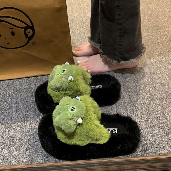 Giày Búp Bê Đế Dày Phối Lông Phong Cách Mới 2023 Cho Nữ