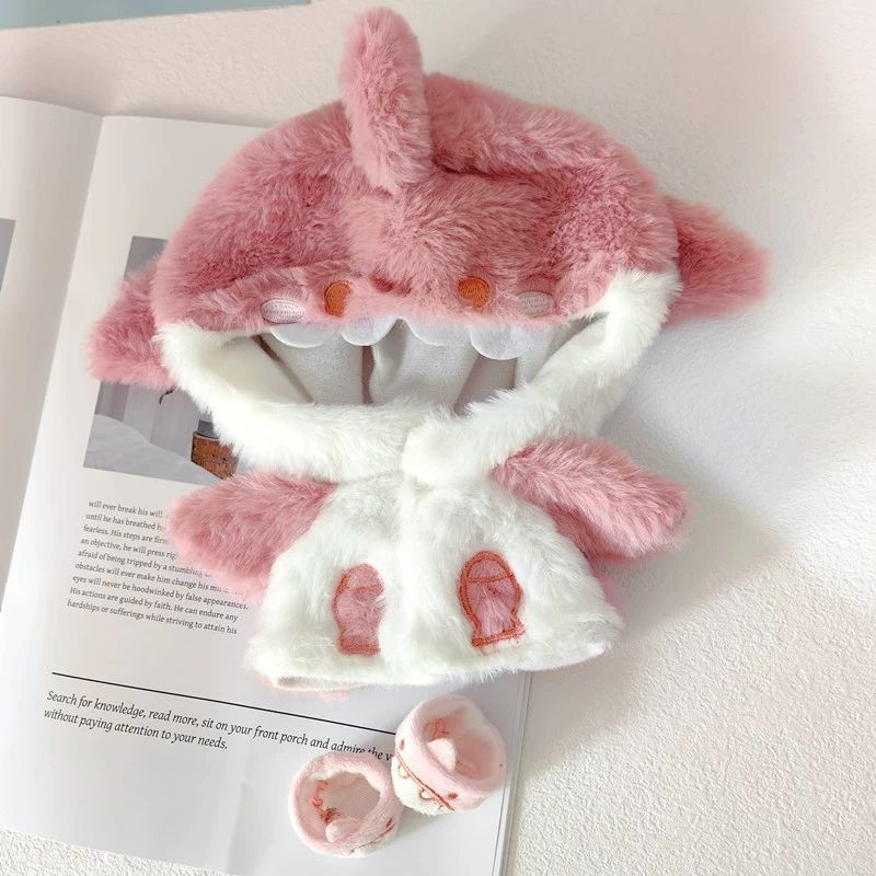 Búp Bê Nhồi Bông Hình Cá Mập 20cm Đáng Yêu