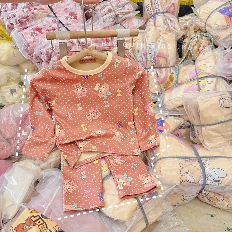 Set nỉ lót bông cho bé