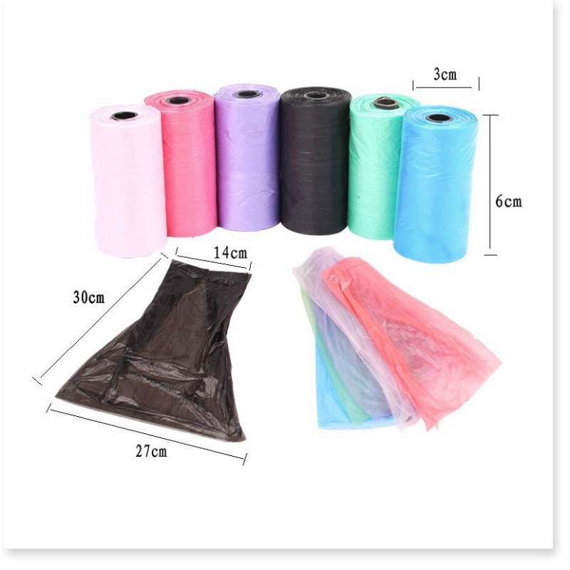 Túi rác đựng phân chó mèo tiện lợi
