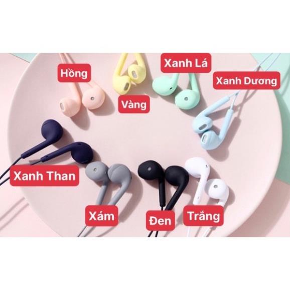 Tai Nghe Nhiều Màu Hifi Macaron U19 chân 3.5mm