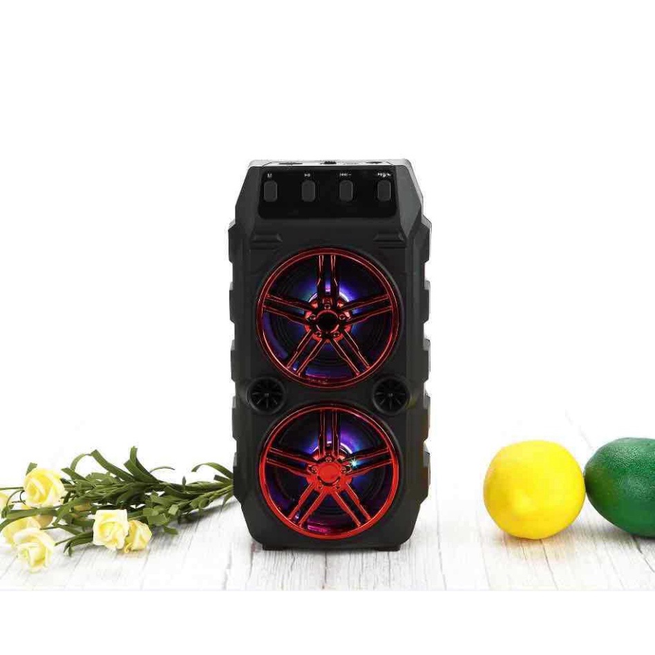 Loa karaoke bluetooth CL97 phiên nâng cấp mới 2023,loa không dây tặng kèm mic hát âm thanh bass hay cùng đèn led độc đáo