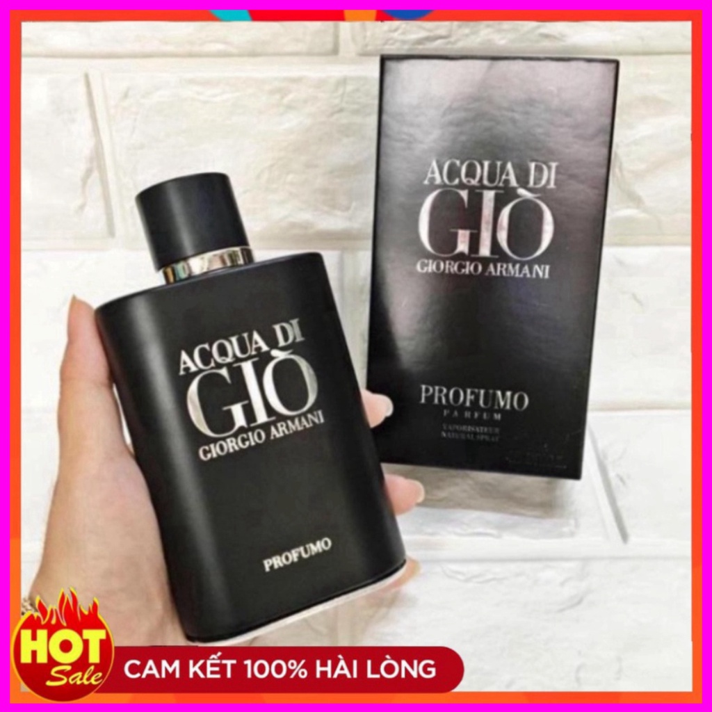 Nước Hoa Nam AQua Di Gio Đen EDP 100ml lịch lãm đàn ông , nam tính _ Mỹ phẩm Ngọc Hân TM MENST MENSTR