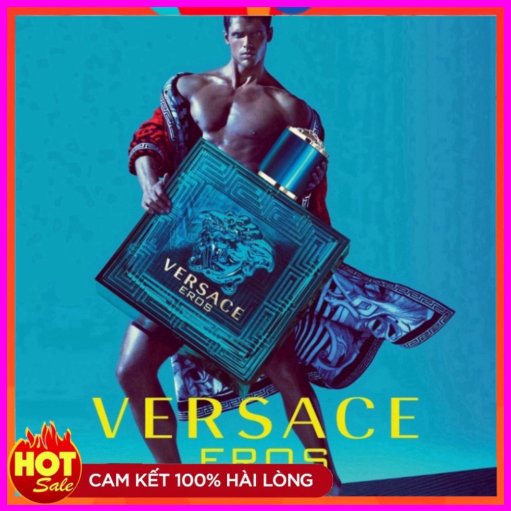 Nước hoa nam VERSACE EROS - VERSACE POUR HOMME 100ml lịch lãm đẳng cấp phái mạnh lưu hương lâu- Chisman SG MENST MENSTR