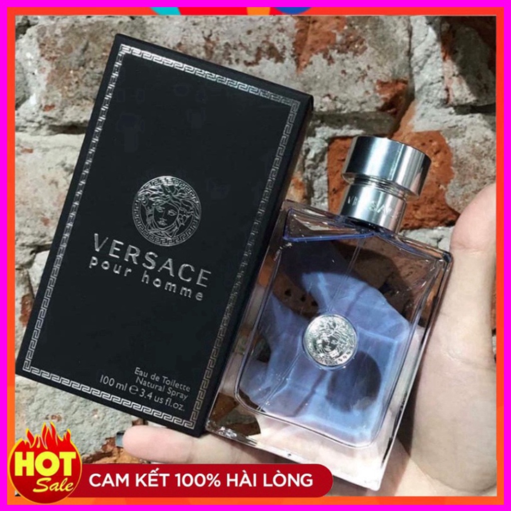 Nước hoa nam VERSACE EROS - VERSACE POUR HOMME 100ml lịch lãm đẳng cấp phái mạnh lưu hương lâu- Chisman SG MENST MENSTR