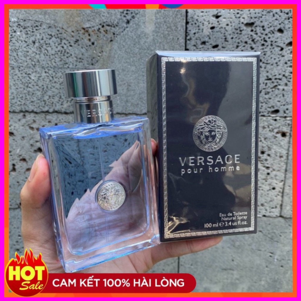 Nước hoa nam VERSACE EROS - VERSACE POUR HOMME 100ml lịch lãm đẳng cấp phái mạnh lưu hương lâu- Chisman SG MENST MENSTR