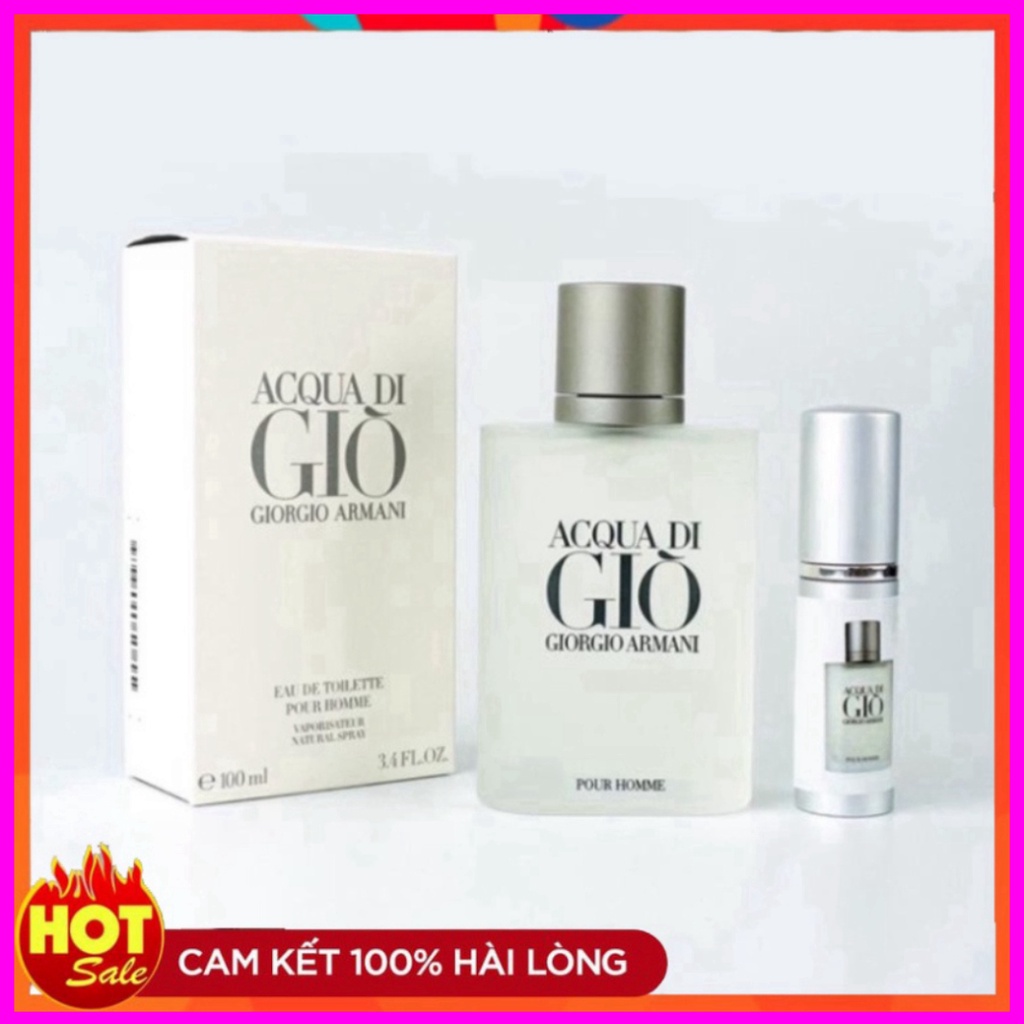 Nước Hoa Nam AQua Di Gio Trắng EDP 100ml lịch lãm đàn ông , Nước Hoa AQUA DI GIO Trắng nam tính TM MENST MENSTR