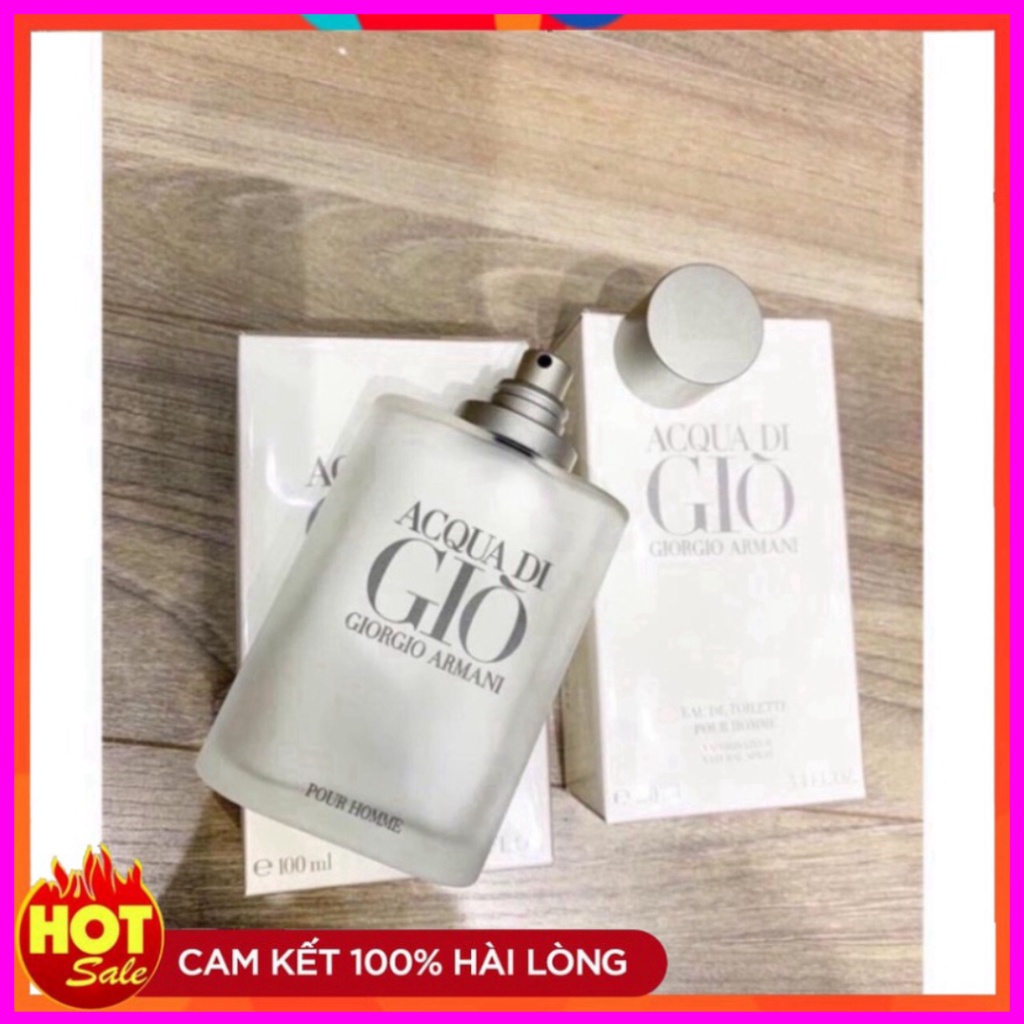 Nước Hoa Nam AQua Di Gio Trắng EDP 100ml lịch lãm đàn ông , Nước Hoa AQUA DI GIO Trắng nam tính TM MENST MENSTR