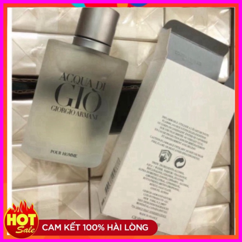 Nước Hoa Nam AQua Di Gio Trắng EDP 100ml lịch lãm đàn ông , Nước Hoa AQUA DI GIO Trắng nam tính TM MENST MENSTR