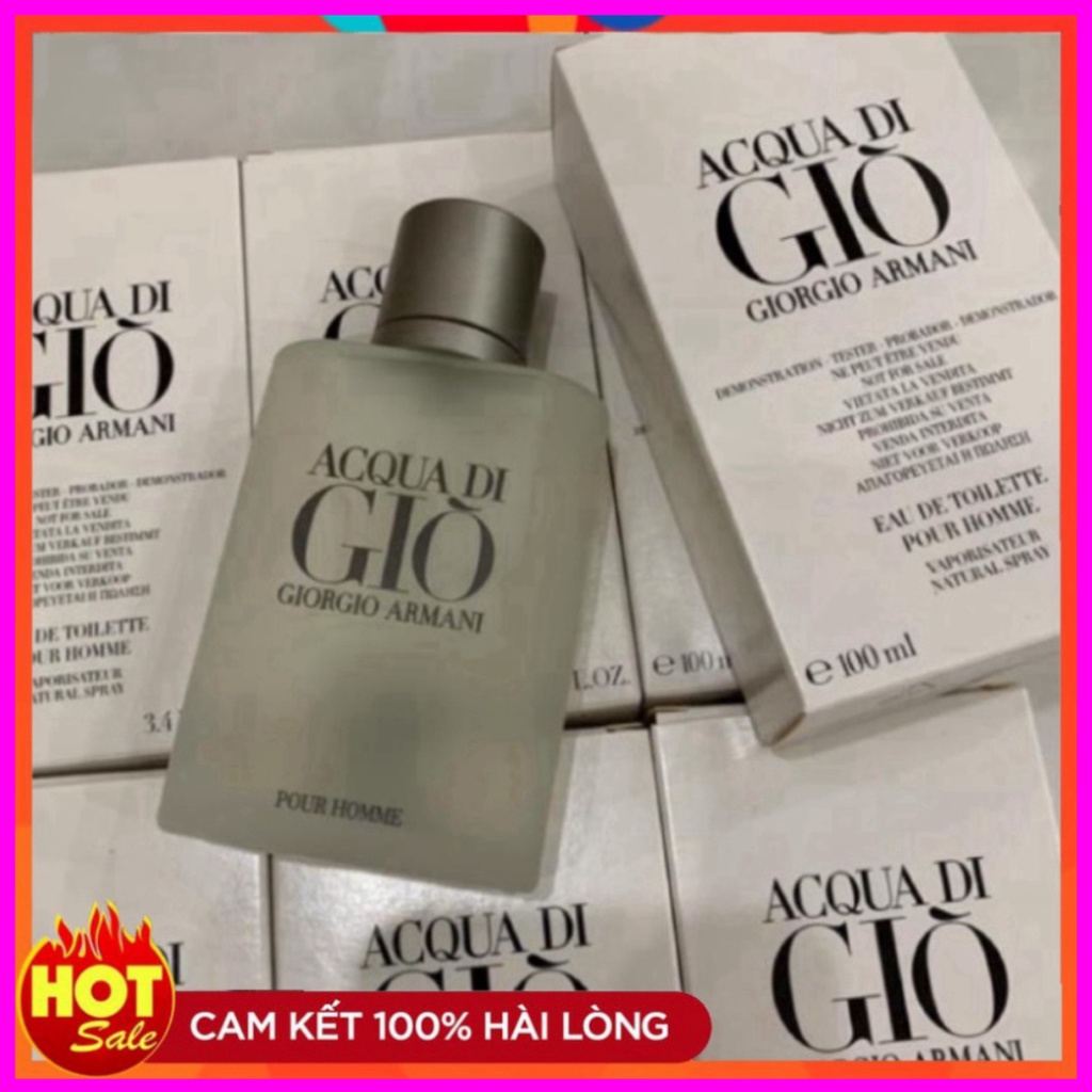 Nước Hoa Nam AQua Di Gio Trắng EDP 100ml lịch lãm đàn ông , Nước Hoa AQUA DI GIO Trắng nam tính TM MENST MENSTR