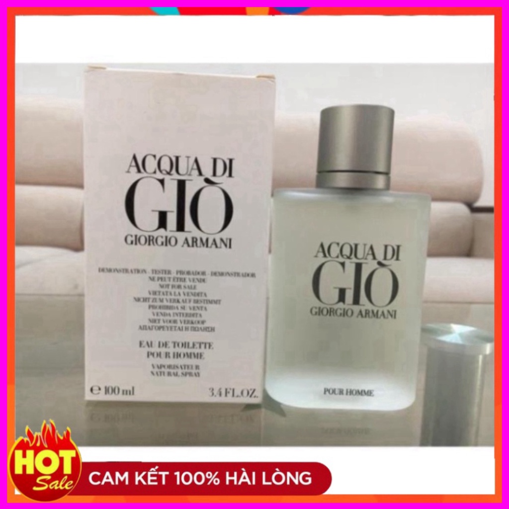 Nước Hoa Nam AQua Di Gio Trắng EDP 100ml lịch lãm đàn ông , Nước Hoa AQUA DI GIO Trắng nam tính TM MENST MENSTR