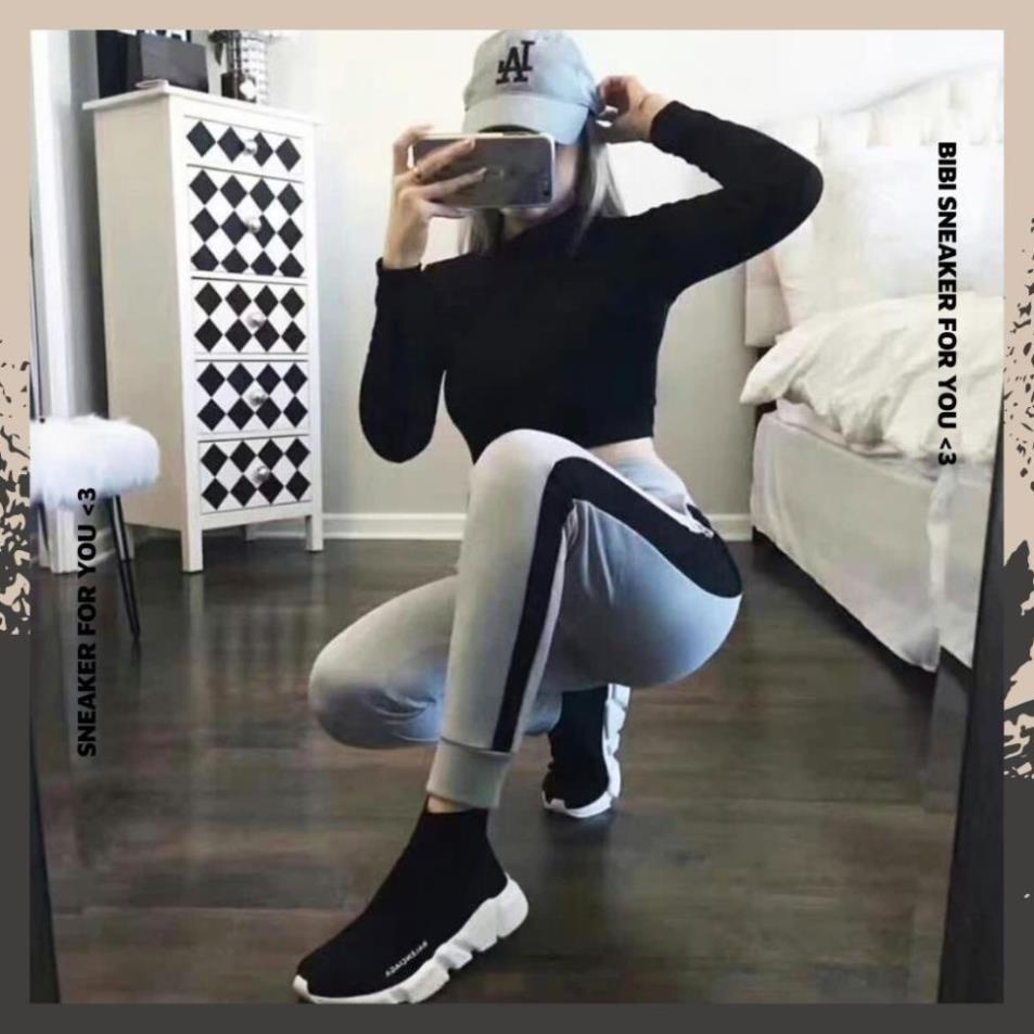 Giày Balenciaga Speed Cổ Cao Nam Nữ, Giày Thể Thao Sneaker Hàng Cao Cấp Full Size PTV19