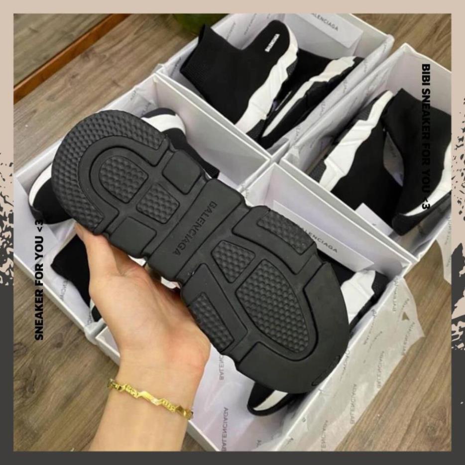 Giày Balenciaga Speed Cổ Cao Nam Nữ, Giày Thể Thao Sneaker Hàng Cao Cấp Full Size PTV19