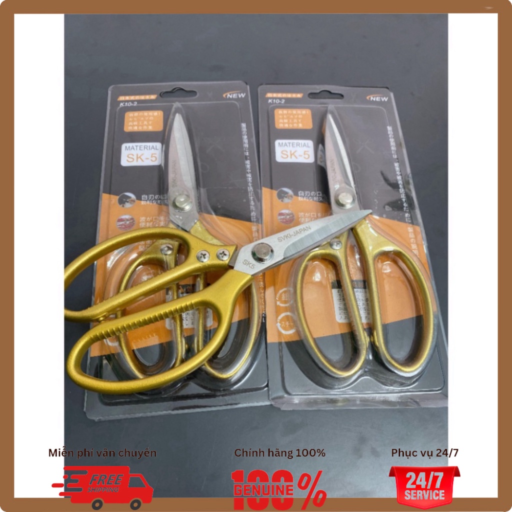 Kéo Nhật Bản đa năng siêu bền, Kéo Thép Nhật Bản cắt xương gà,vịt đa năng siêu bền Kéo Nhật SK5