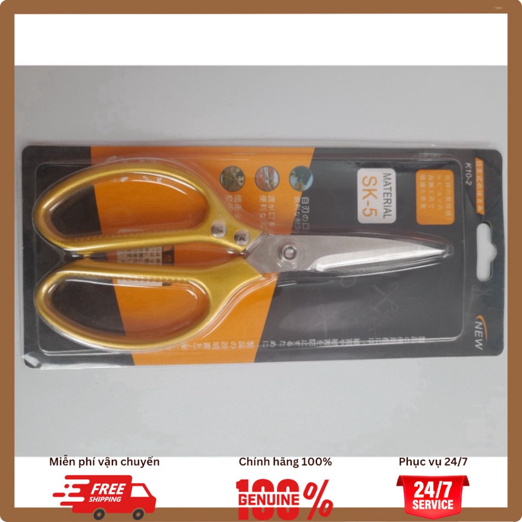 Kéo Nhật Bản đa năng siêu bền, Kéo Thép Nhật Bản cắt xương gà,vịt đa năng siêu bền Kéo Nhật SK5