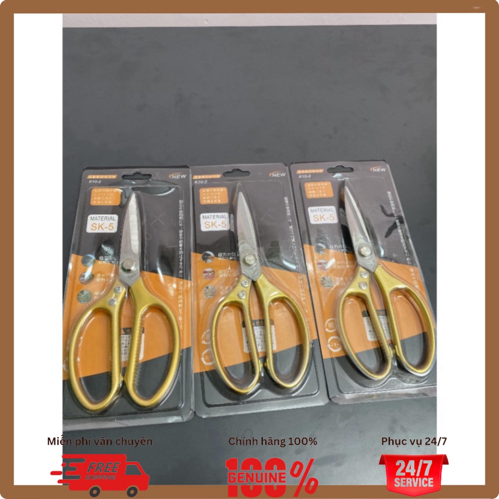 Kéo Nhật Bản đa năng siêu bền, Kéo Thép Nhật Bản cắt xương gà,vịt đa năng siêu bền Kéo Nhật SK5
