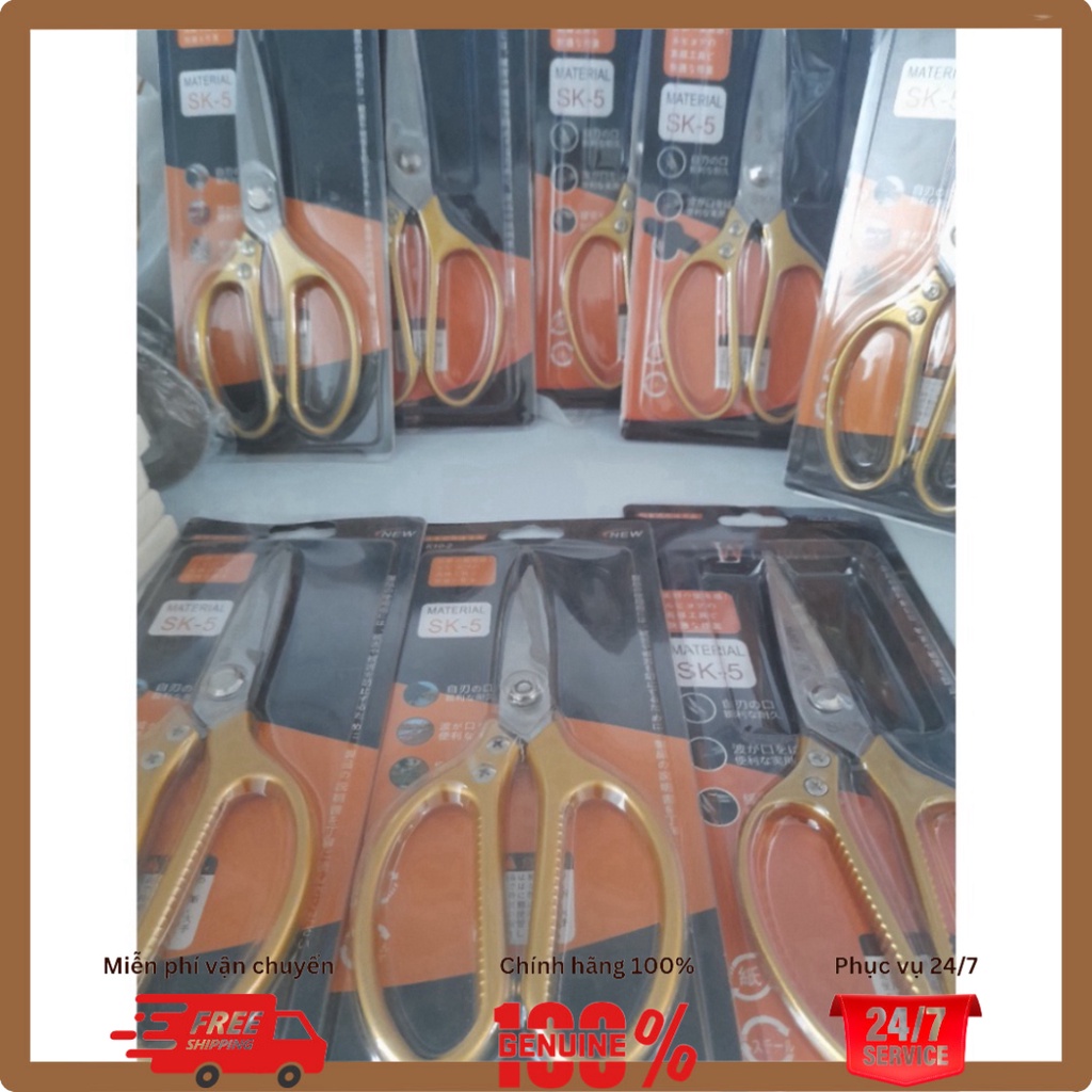 Kéo Nhật Bản đa năng siêu bền, Kéo Thép Nhật Bản cắt xương gà,vịt đa năng siêu bền Kéo Nhật SK5