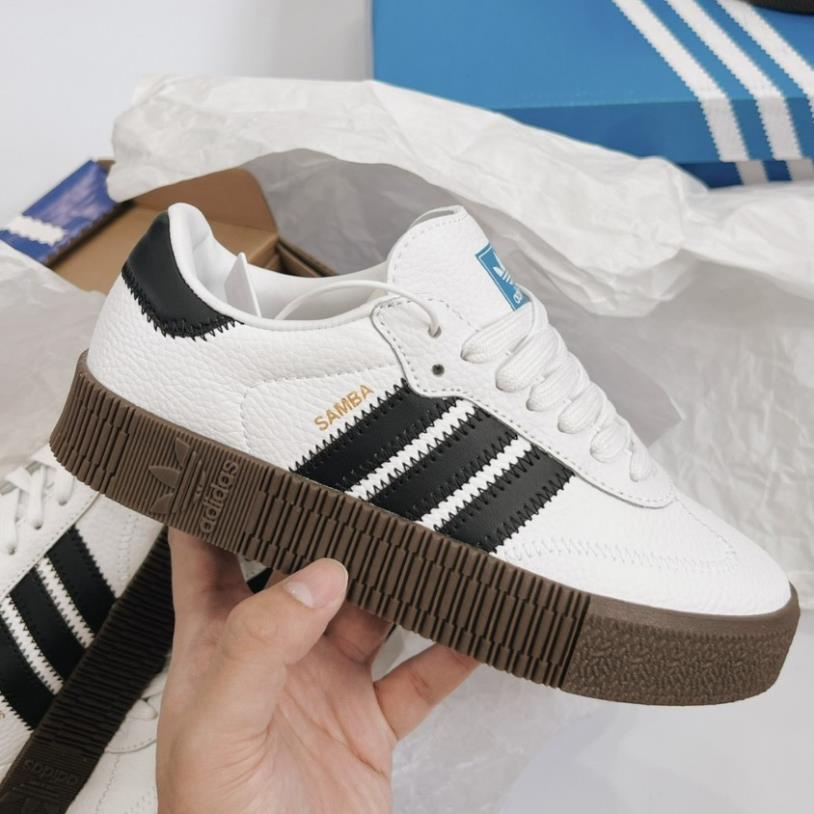 Giày Adidas Samba đế nâu, giày thể thao Samba bản  cao cấp cho cả nam và nữ-N19